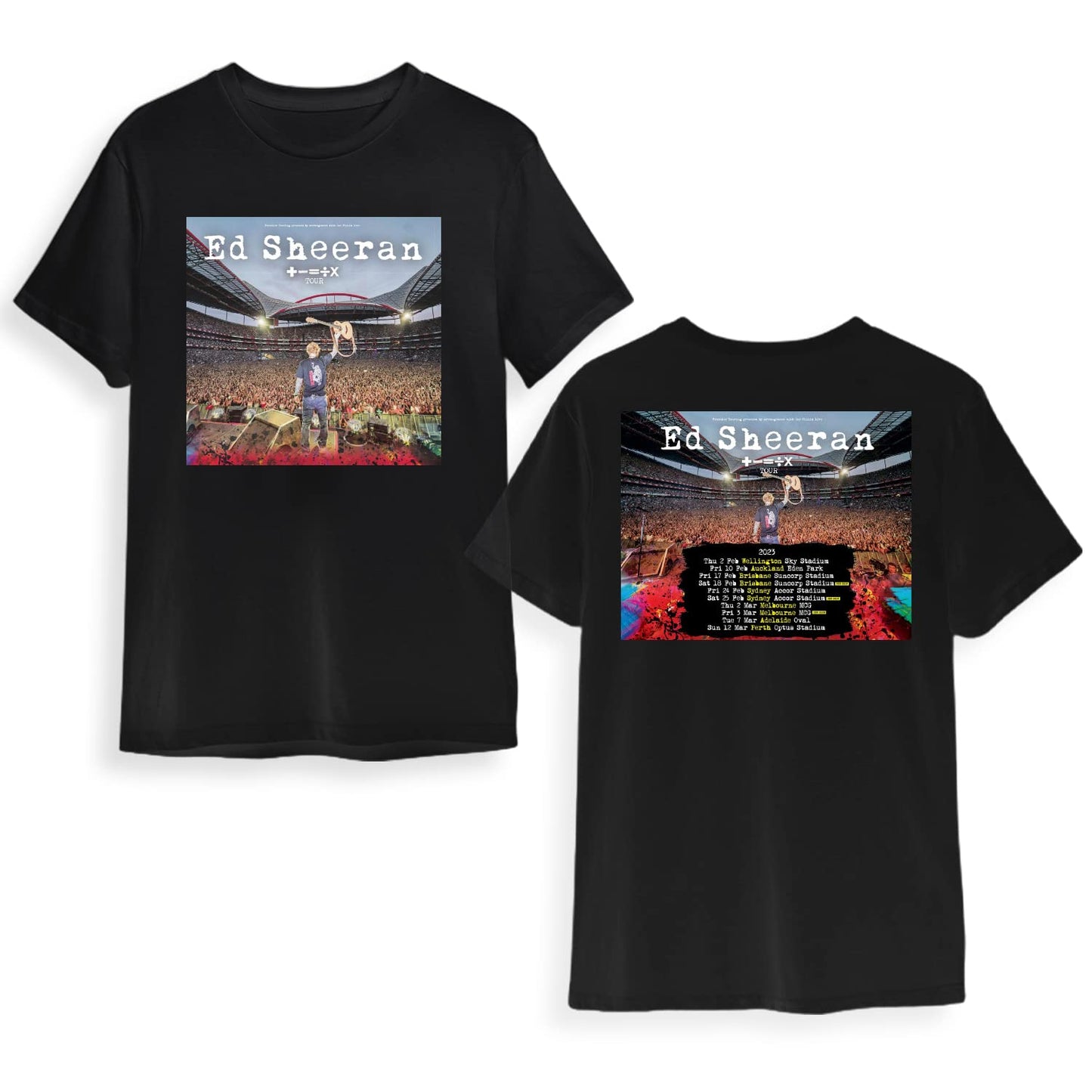 2023 Ed Sheean Tour Music Unisex T-Shirt