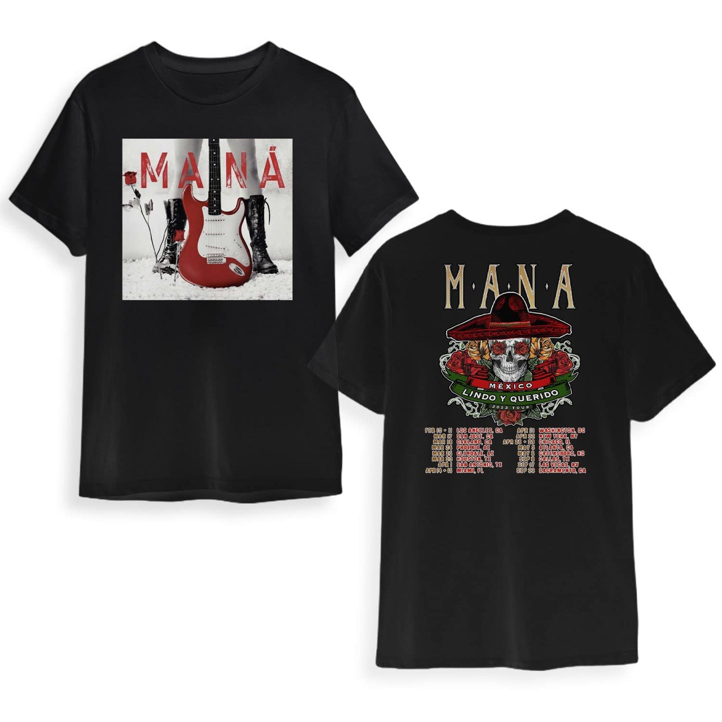 Nice Mexico and Dear Tour Shirt Tour 2023