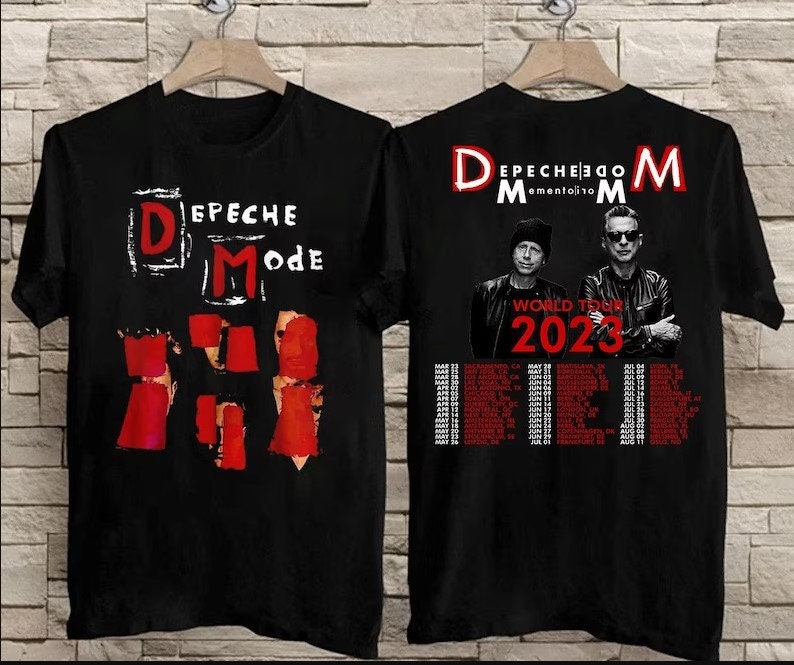 Depeche Mode Tour 2023 T-Shirt, Depeche Mode Memento Mori World Tour 2023