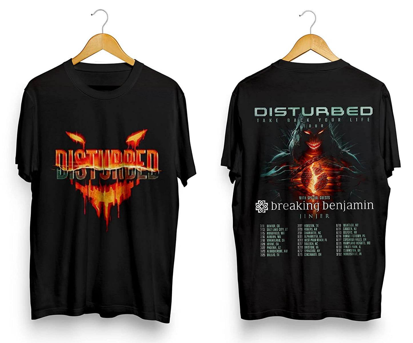 Distured Band The North America 2023 Shirt