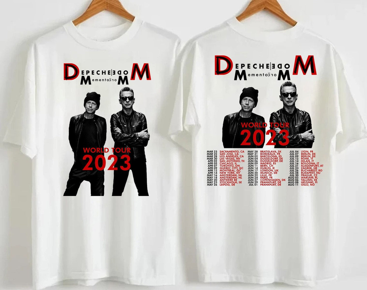2023 Depeche Mode Memento Mori World Tour T-Shirt, Depeche Mode Tour 2023 Shirt, Depeche Mode World Tour Shirt, 2023 Rock Tour Shirt
