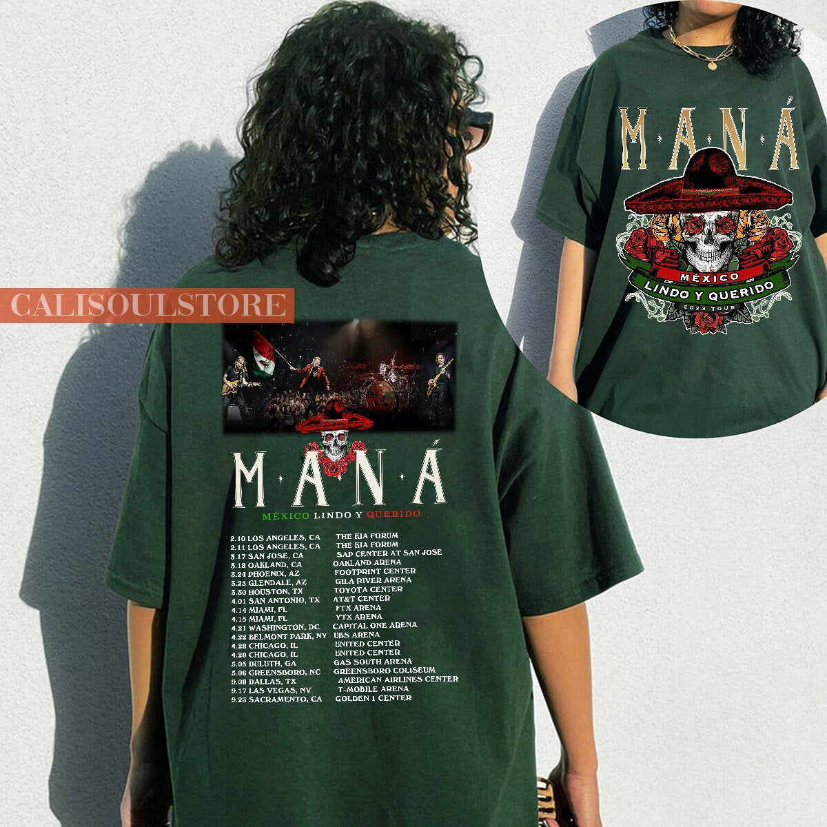 MANA Tour 2023 T-Shirt, Mana Band Shirt, Mana Concert Tee Shirts