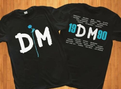 1990 Depeche Mode Violator Tour T-Shirt, Depeche Mode Memento Mori Tour 2023 Shirt