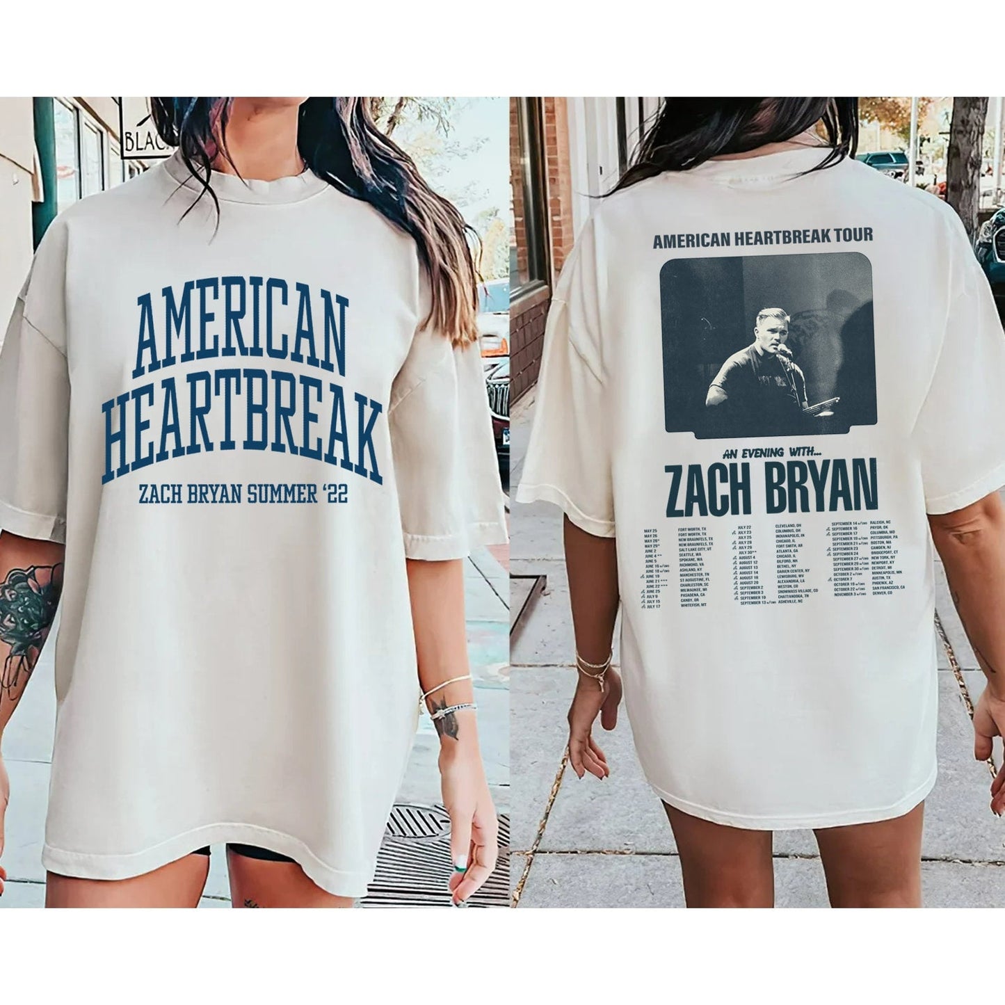 American Heartbreak Tour Printed Shirt