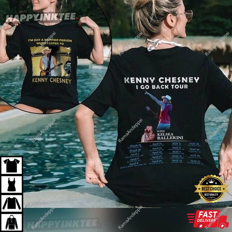 K Ches 2023 Im Just A Happier Person T-Shirt