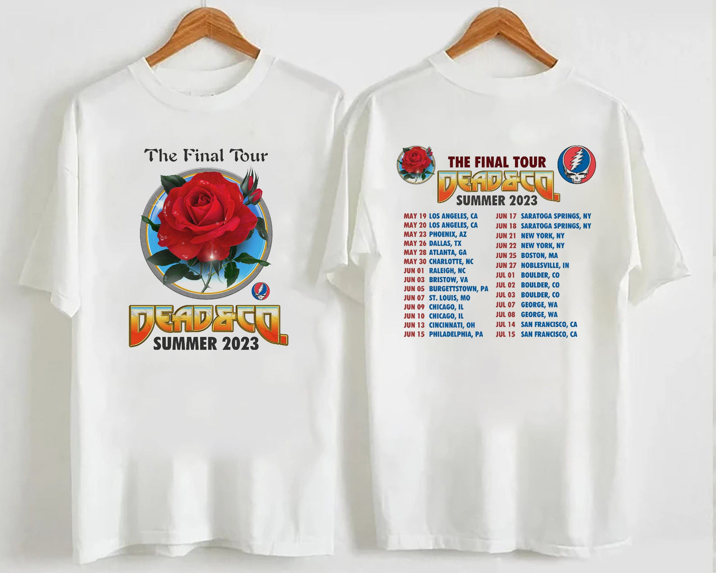 The Final Summer 2023 Tour Dead And Company T Shirt