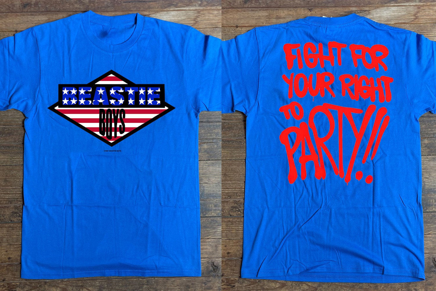 Beastie Boys Fight For Your Right To Party Live 1987 T-Shirt