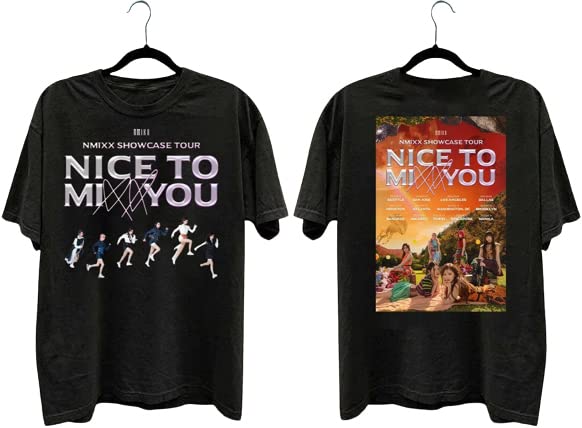 NMIXX Show case Tour Nice to NMIXX You Shirt