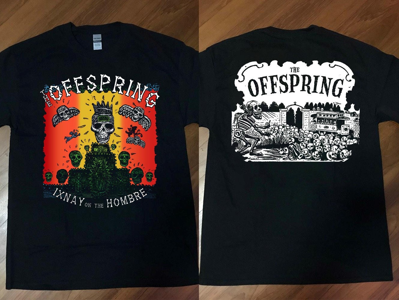 The Offspring Ixnay On The Hombre Tour 1997 T-Shirt, The Offspring Tour '97 T-Shirt