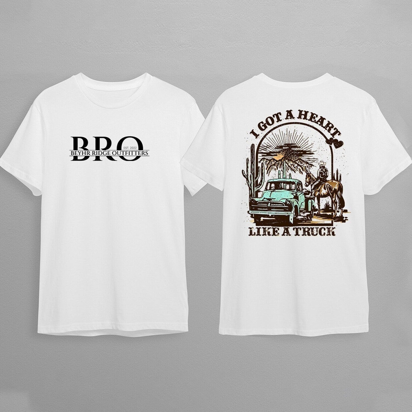 Toddler Western T-shirt Lainey Wilson "Heart Like a Truck", Country Concert Shirt, Western Wallen Shirt