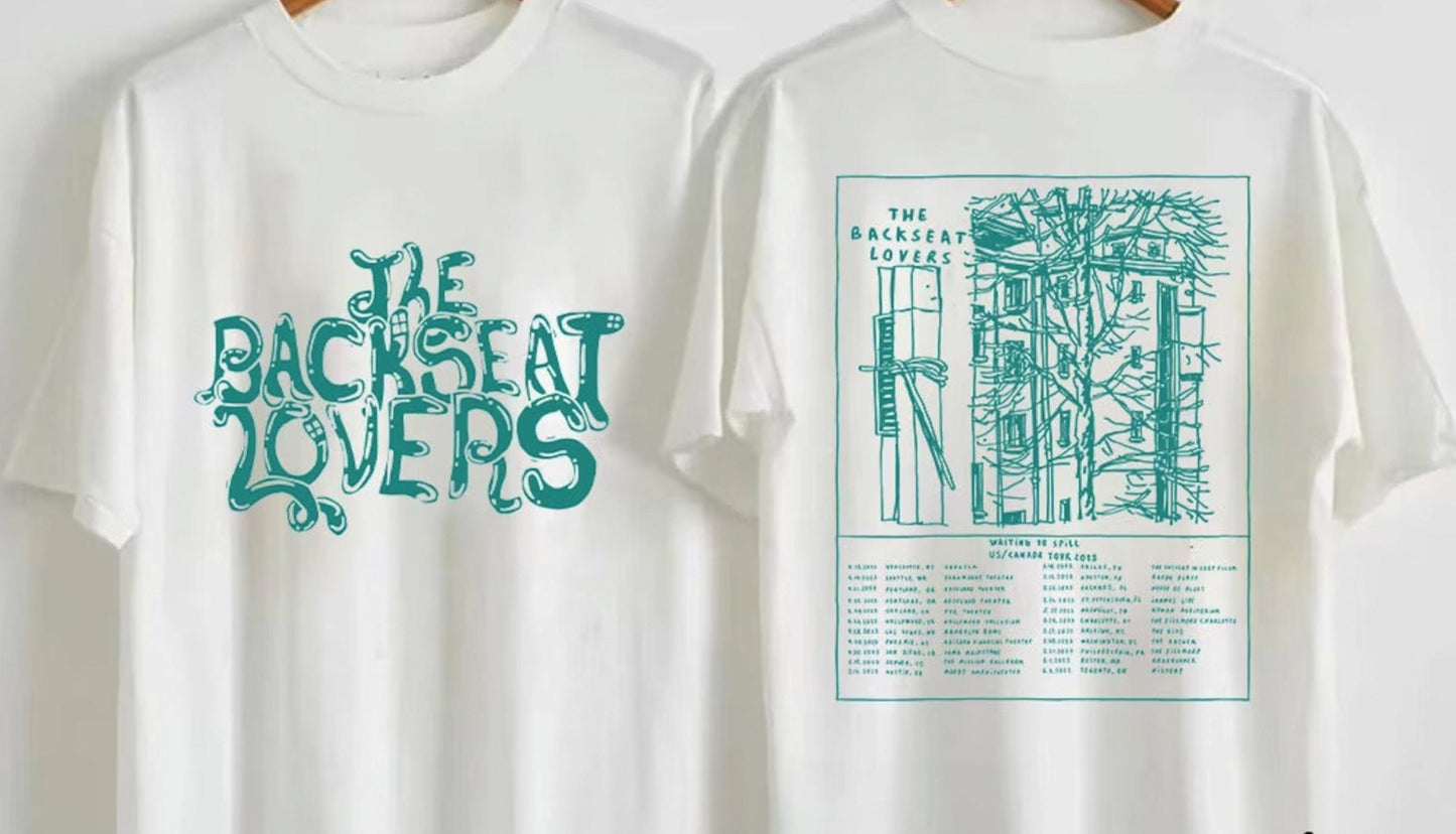 The Backseat Lovers world tour 2023 dates shirt