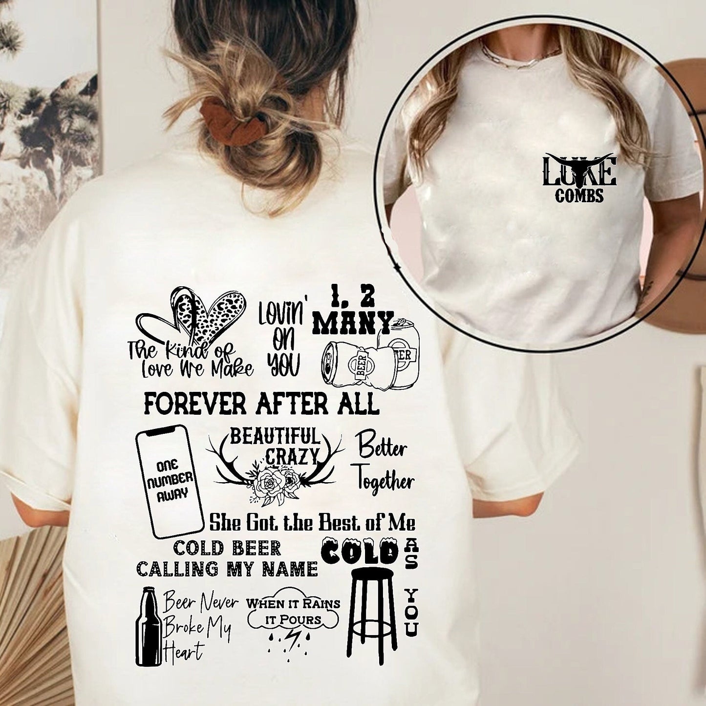 Lukee Comb Tour T-Shirt