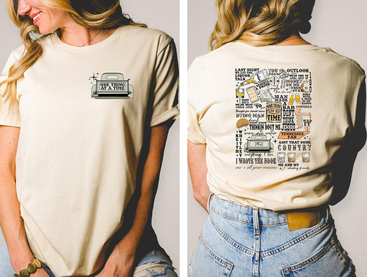 One Night at a Time Tour T-shirt