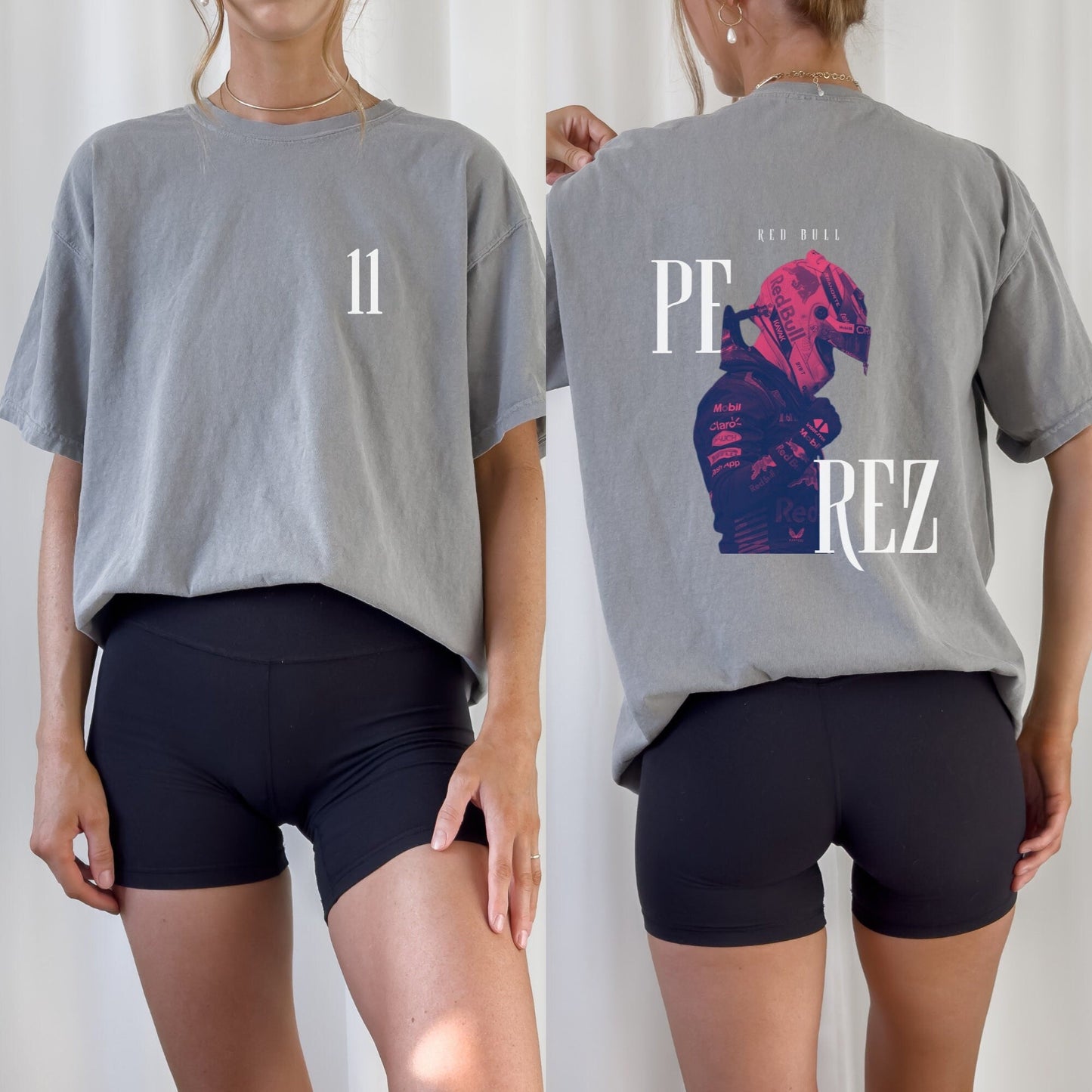 Sergio Perez Tshirt Racing Tshirt