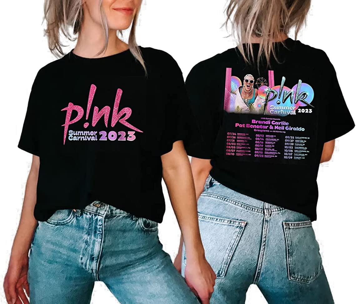 Music Tour 2023 Double Sided Vintage Tee Music Tour 2023 Shirt