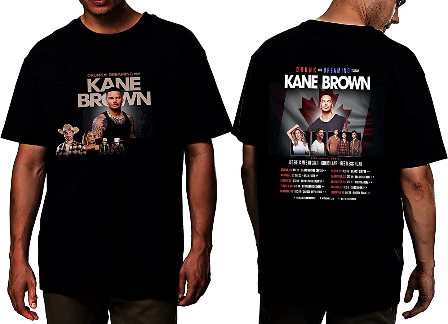 Kane Brown Music Tour 2023 Shirt, Drink Or Dreaming Tour 2023 Shirt, Kane Brown 2023 Concert T-Shirt