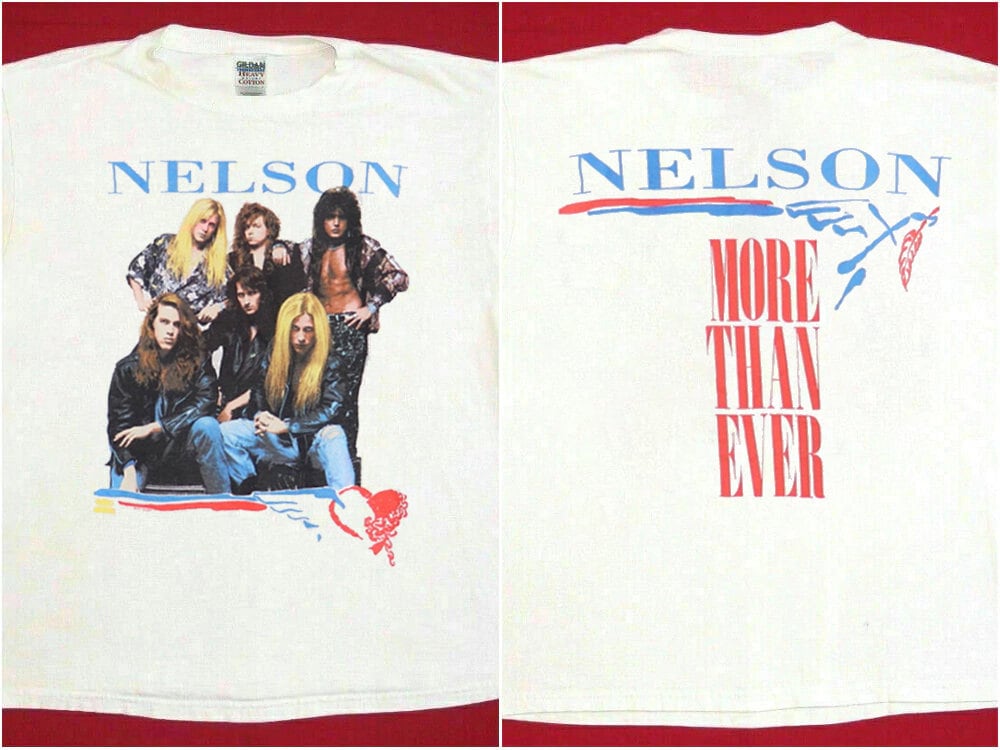 1991 Nelson Rock Band More Than Ever T-Shirt