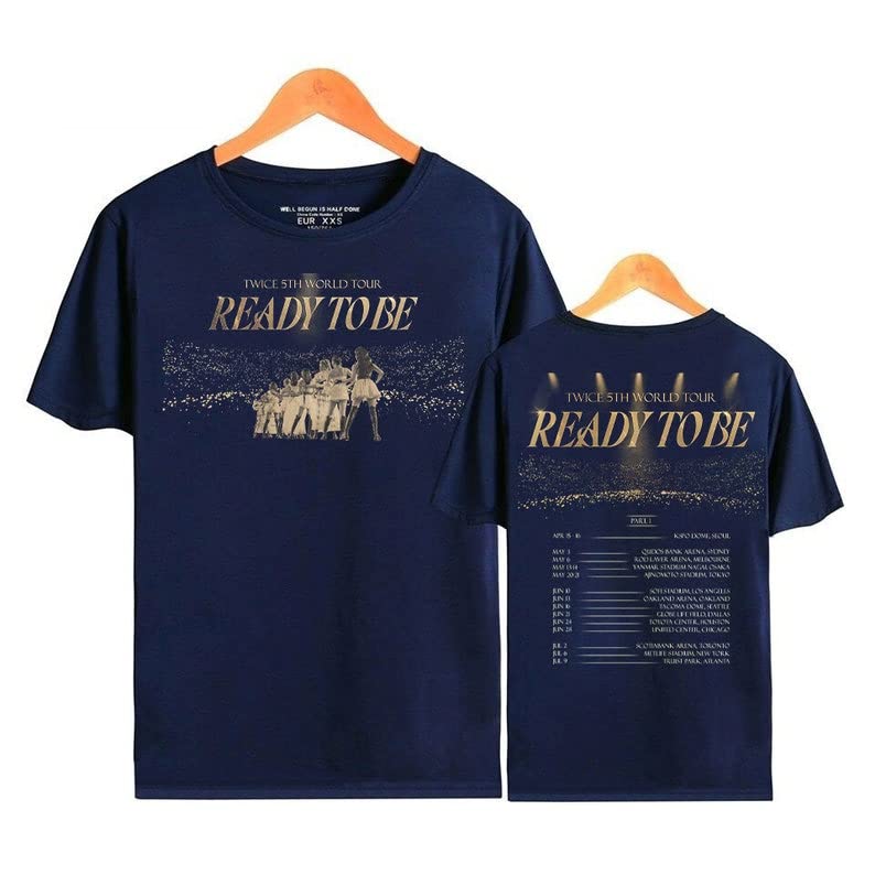 Twice 2023 Ready To Be Tour Shirt, Aesthetic Graphic Twice Shirt