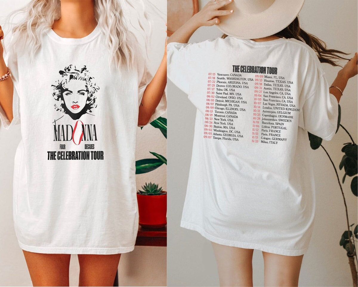 Madonna The Celebration Tour 2023 Shirt, Madonna Shirts, The Celebration Tour Tees