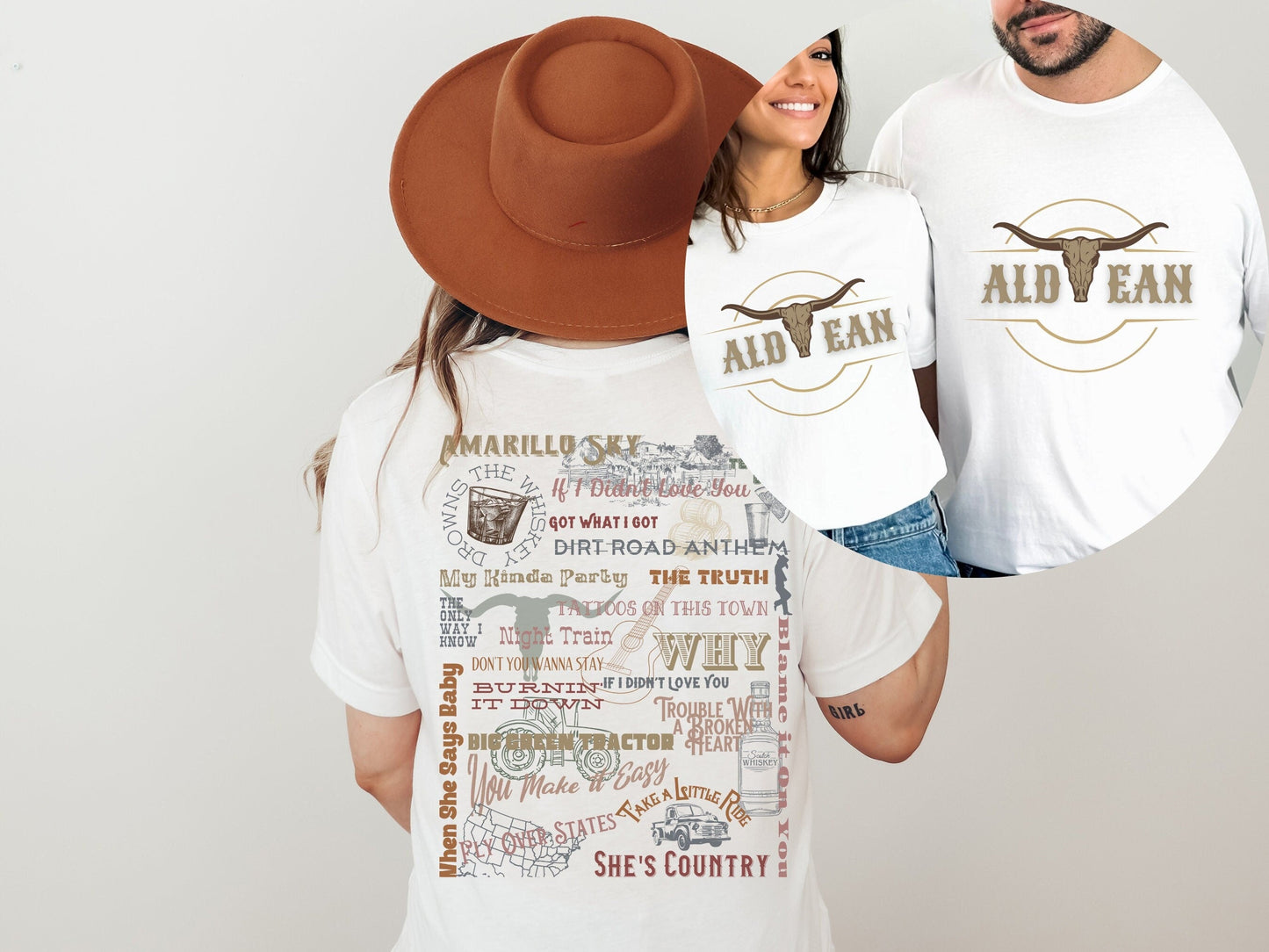 Jason Aldean Tracklist Concert Shirt| Vintage Jason Aldean tshirt