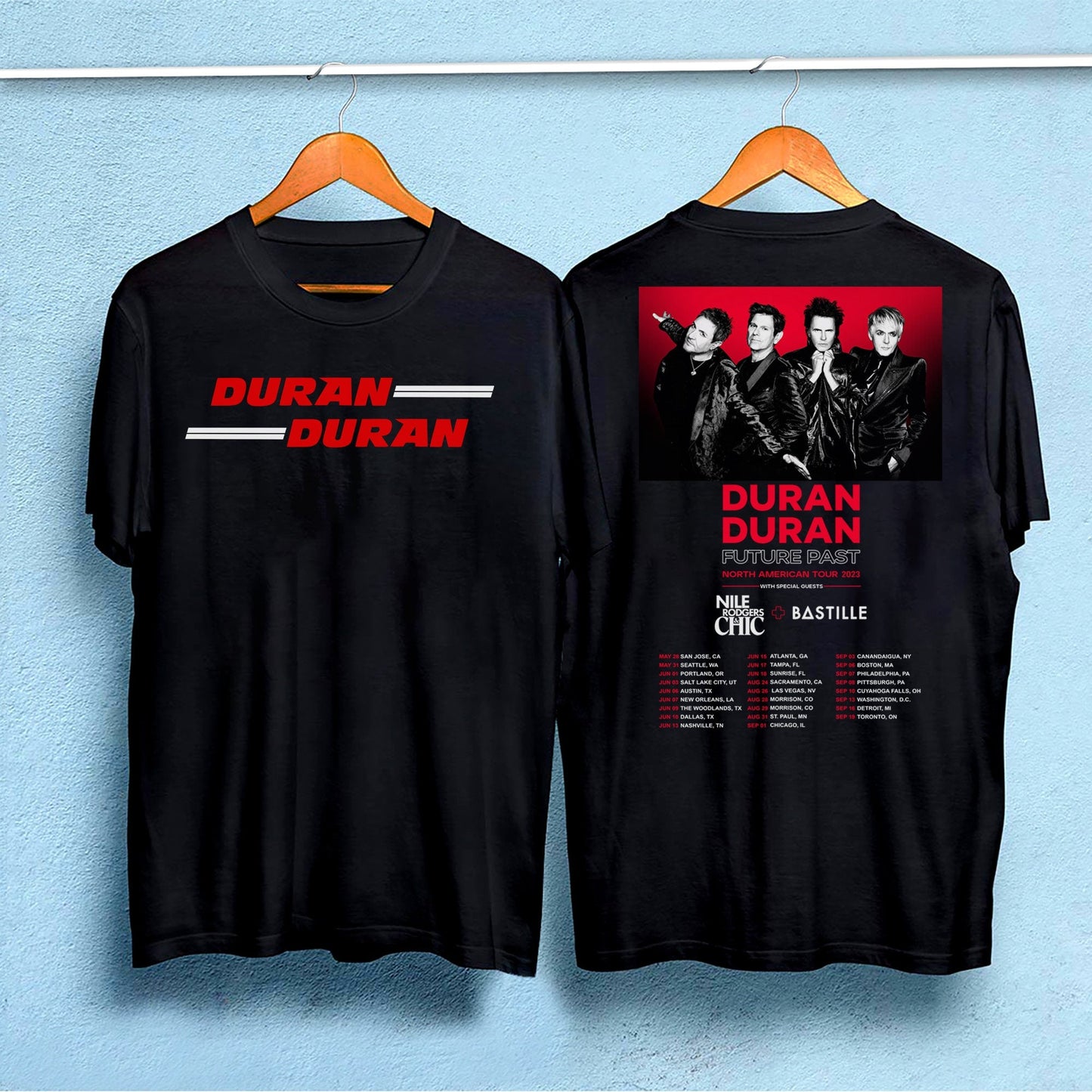 Duran Duran Summer Tour 2023 Shirt, Country Music Song T Shirt