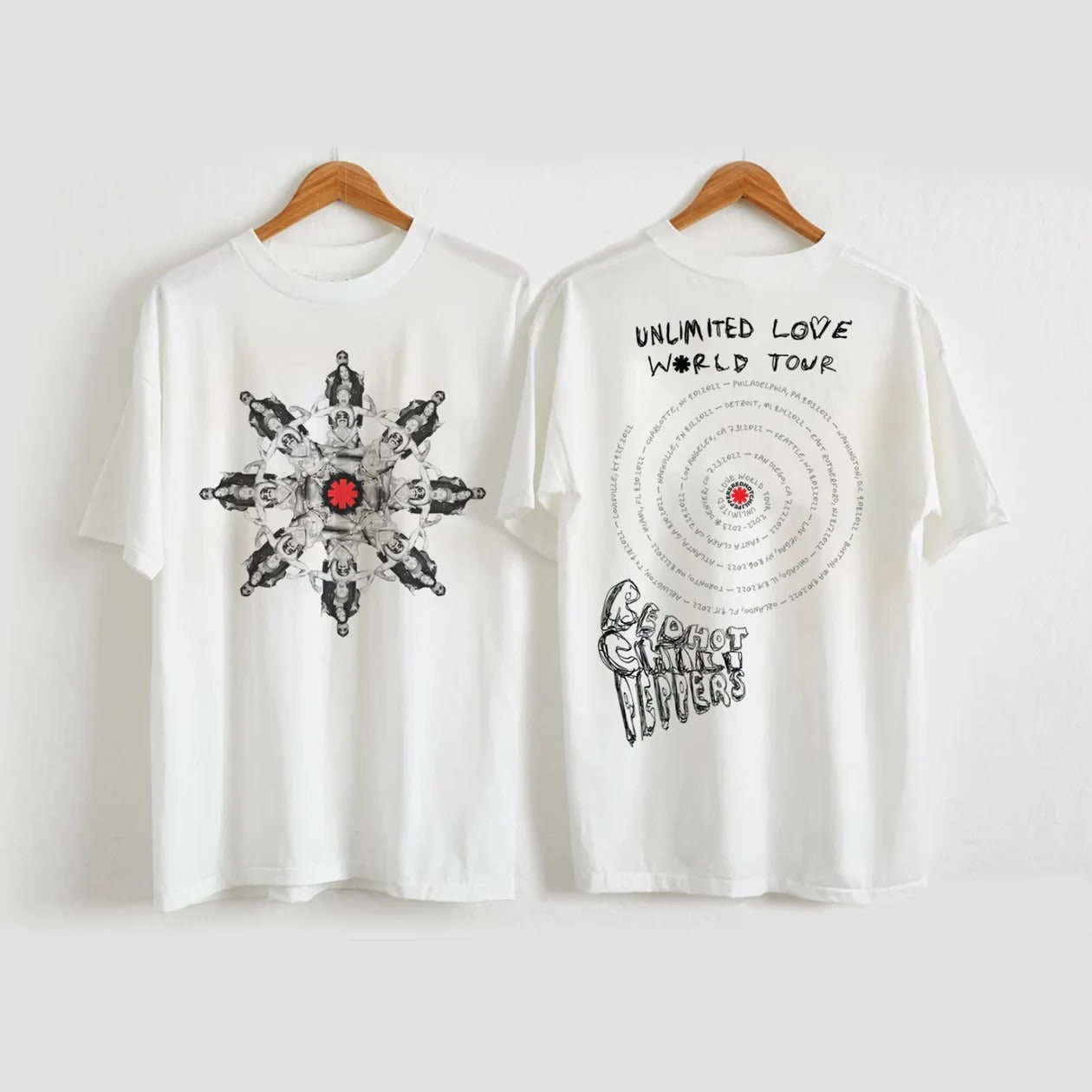 Red Hot Chili Peppers Tour, Red Hot Chili Peppers World Tour T Shirt