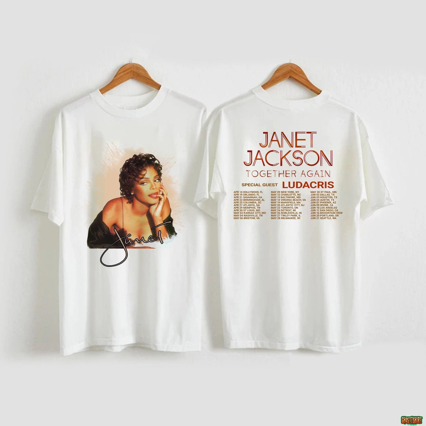 Janet Jackson Tour 2023 Unisex Shirt, Janet Jackson Together Again Tour 2023 Shirt