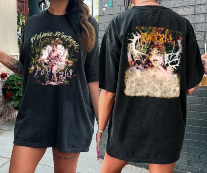 Music Tour 2023 Tshirt, Gift For Fan., Melanie Martinez Tour Shirt, Tour 2023 Shirt, Melanie Martinez Portals Tour 2023 Shirt