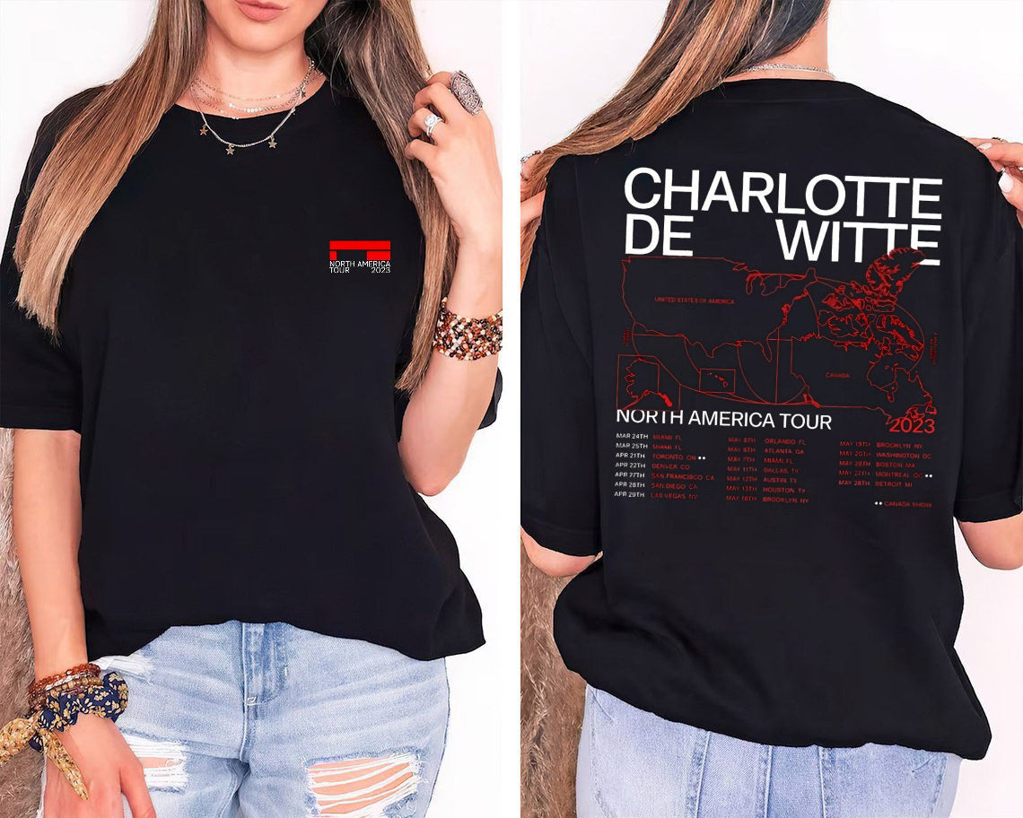 Charlotte de Witte North American Tour 2023 T Shirt