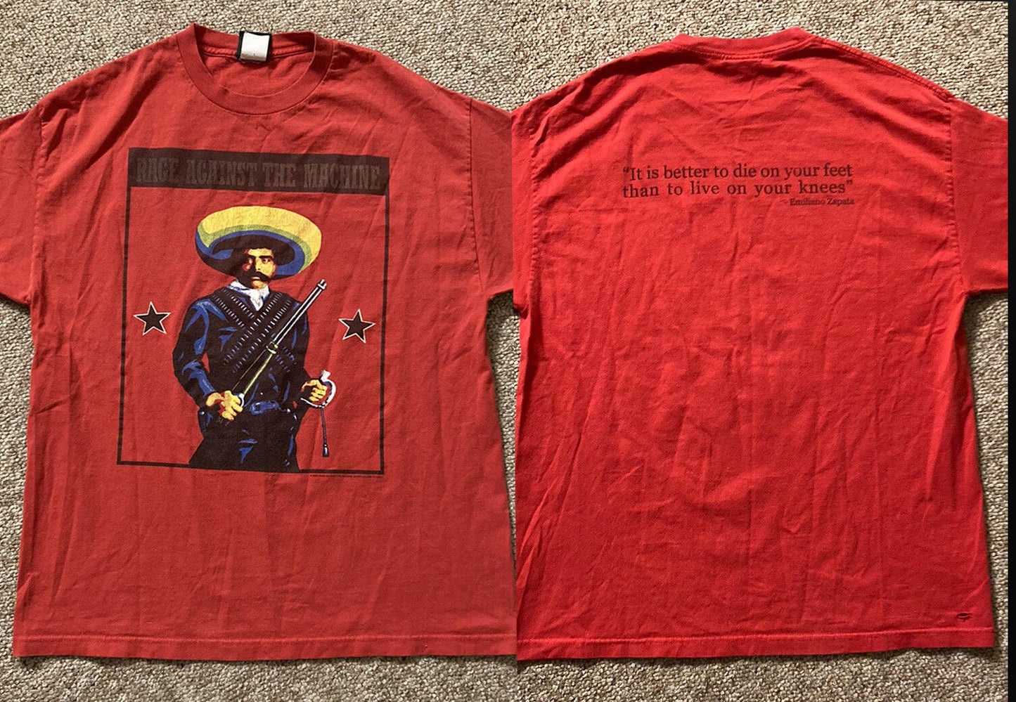 Rage Against Emiliano Zapata 2000 T-Shirt