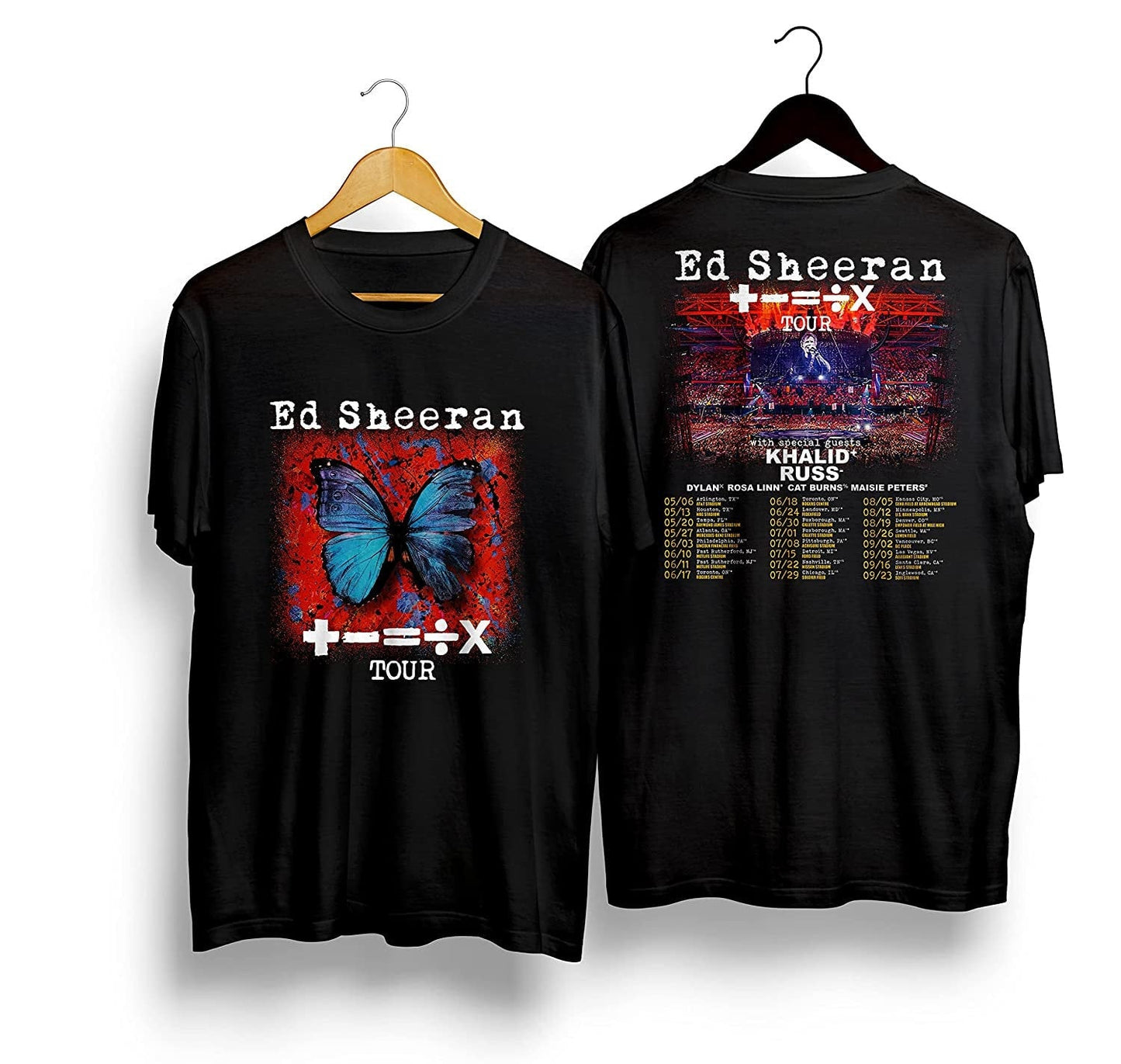 Ed Sheerran Tour 2023 Shirt, Ed Sheerran Mathematics Tour T Shirt