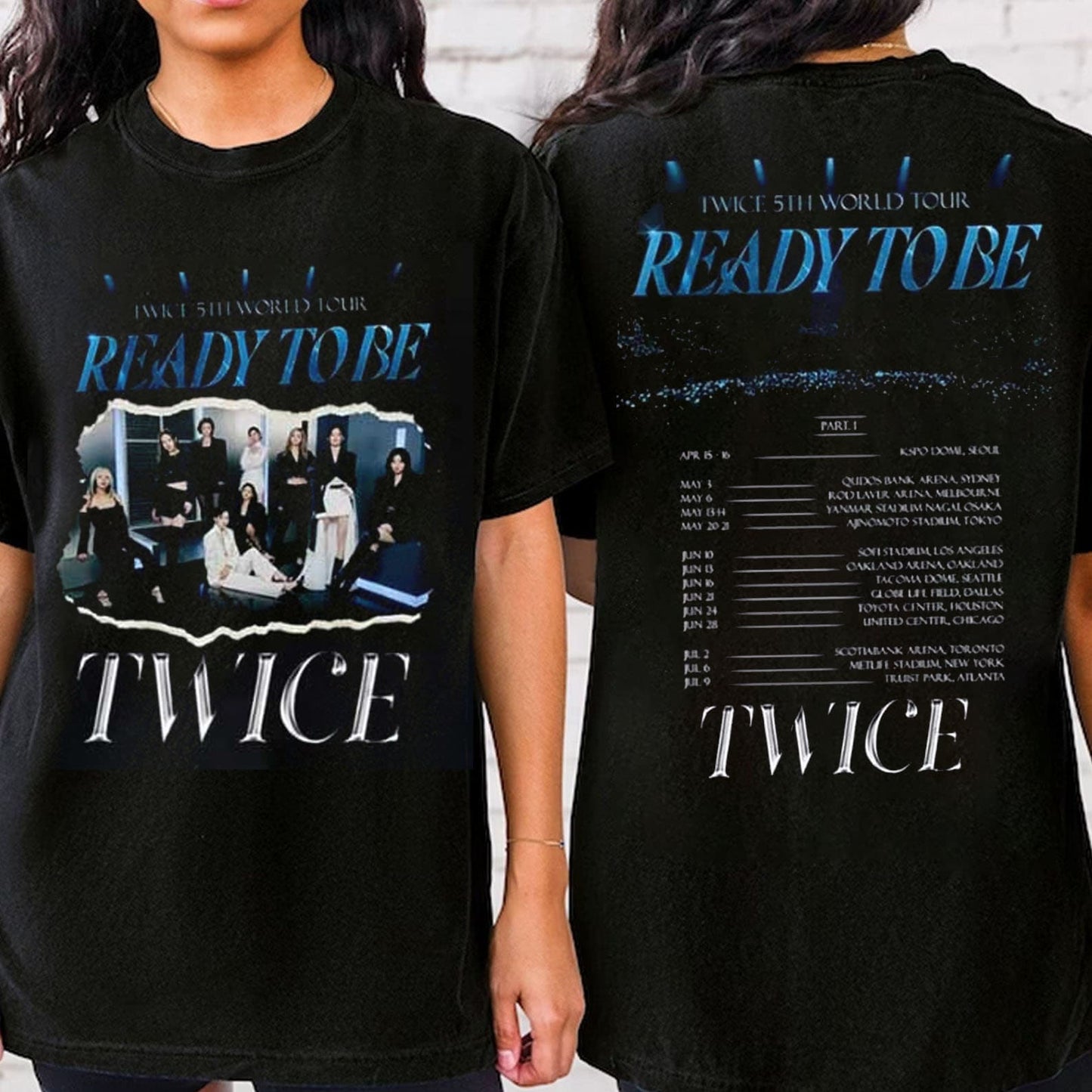 Ready To Be Twice Ready Tour 2023 T-Shirt, Twice World Tour 2023 Shirt