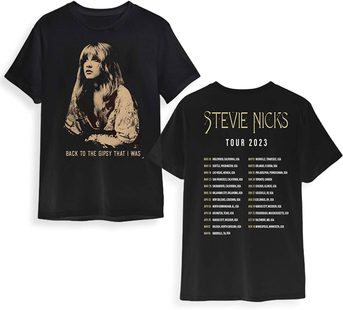 Stevie Nicks Tour 2023 Shirt, Fleetwood Mac Band Tour 2023, Stevie Nicks Tour 2023 Shirt