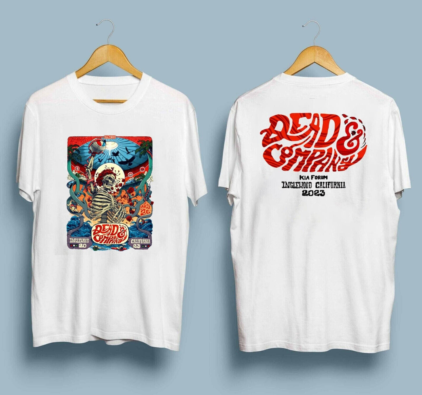 Dead and Company Inglewood California Tour 2023 Unisex T-shirt, Dead Co The Final Tour 2023