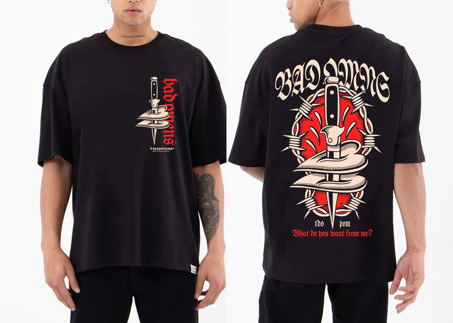 Bad Omens Band Music Tour 2023 T-Shirt