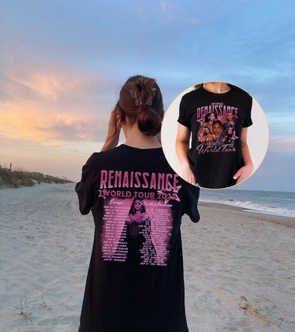 Beyonc Tour Renaissance, Renaissance World Tee, Music Tour Shirt