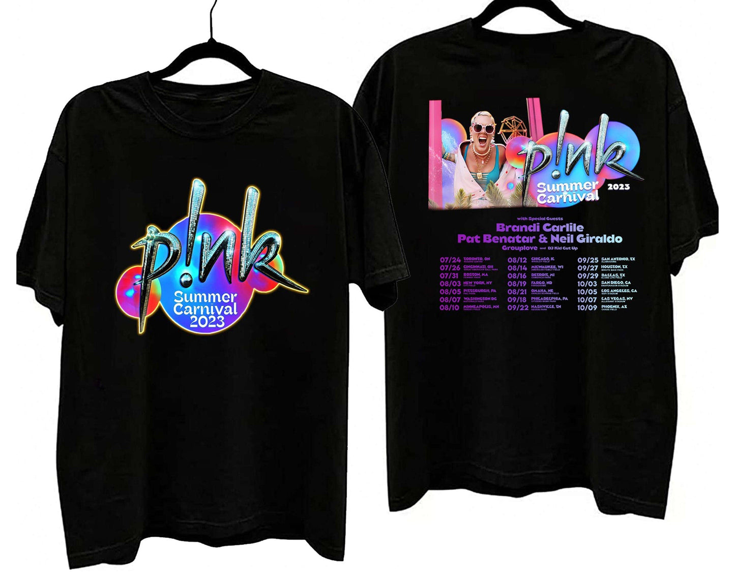 P!nk Summer Carnival Tour 2023 Shirt, Summer Carnival Tour Shirt