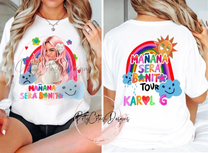 Karol G T-shirts | fans | merch | manana sera mas bonito