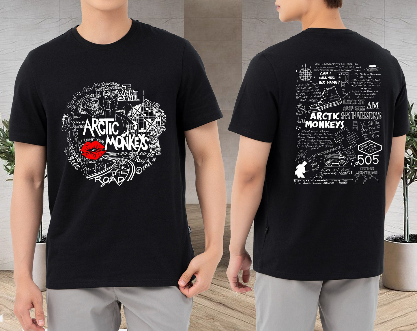Arctic Monkeys Tour 2023 Shirt, Arctic Monkeys Tour 2023 Tour Dates Double Sides Shirt