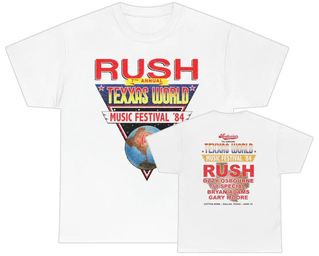 Texxas World 1984 Texxas Jam Rush Ozzy Osbourne