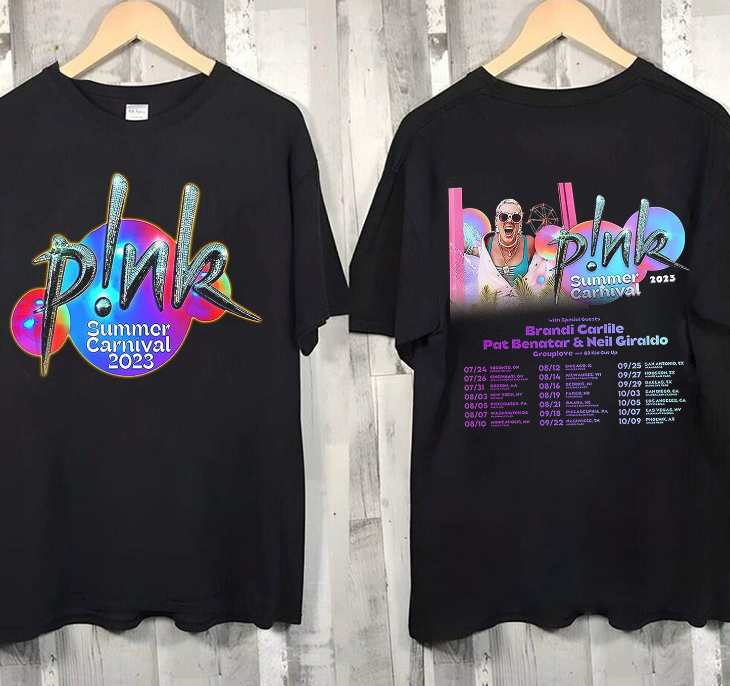 Pink Summer Carnival 2023 T-shirt, Pink Concert! Tour Shirt, P!nk Pink Summer Carnival 2023 EU Europe Tour