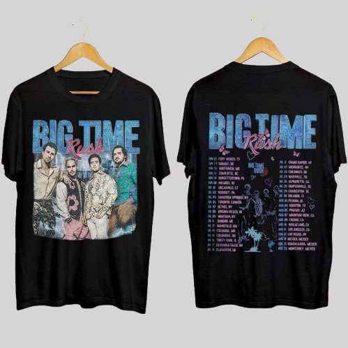 Big Time Rush Shirt,Can't Get Enough Tour 2023 Tour 2023 Shirt