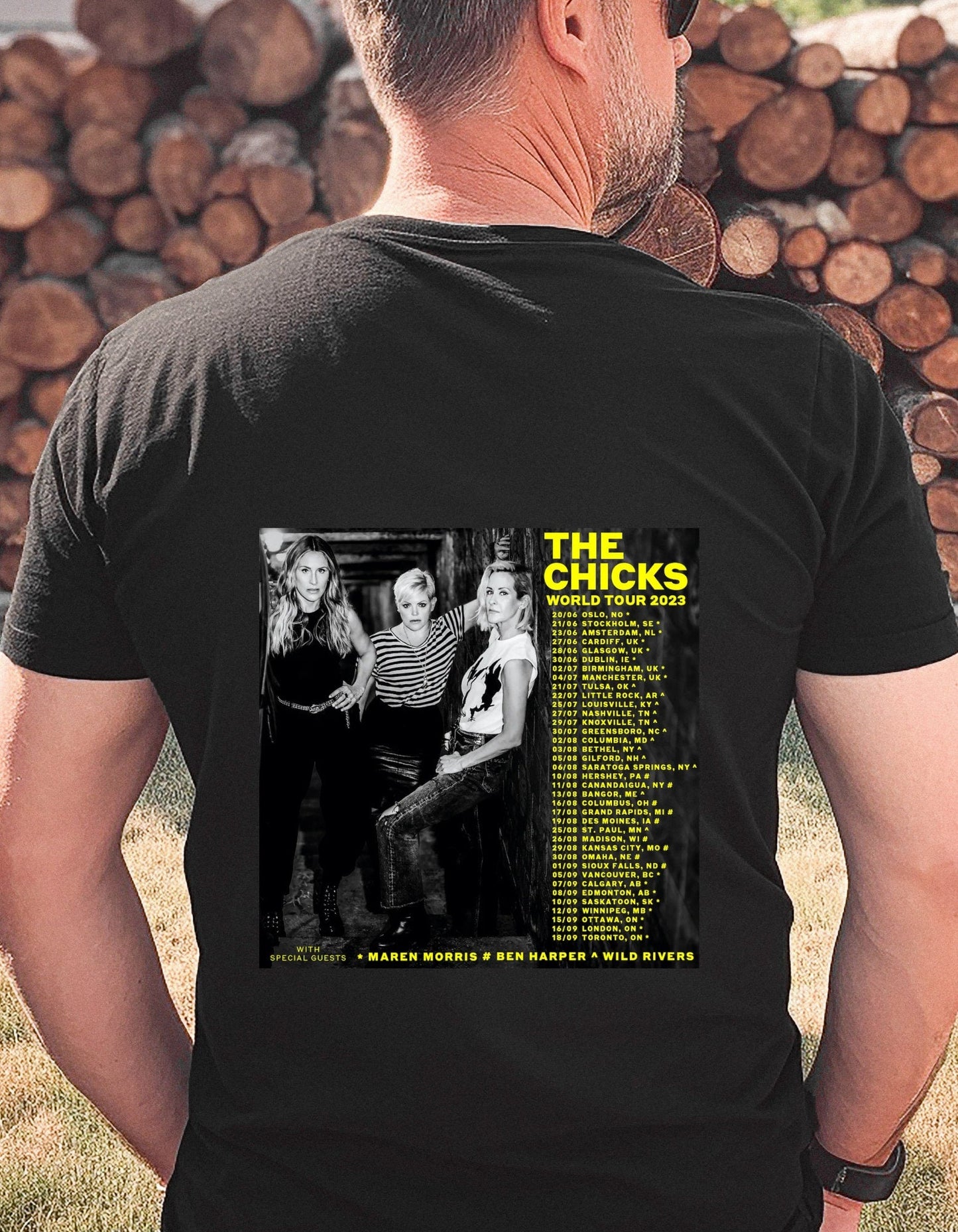 The Chicks 2023 World Tour Shirt, The Chicks Band Fan Shirt, The Chicks 2023 Concert Shirt