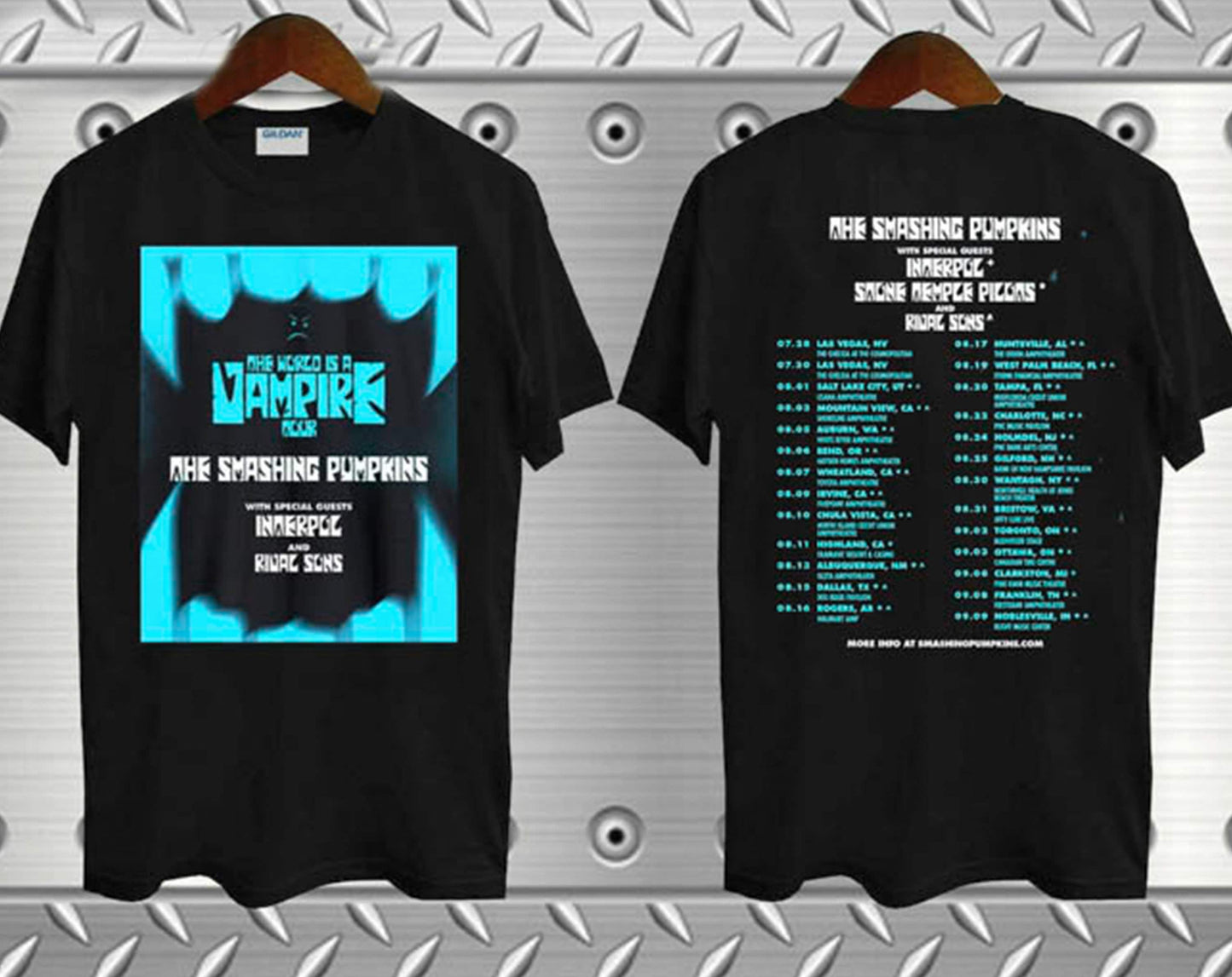 The Smashing Pumpkins The World Is a Vampire Tour 2023 Shirt