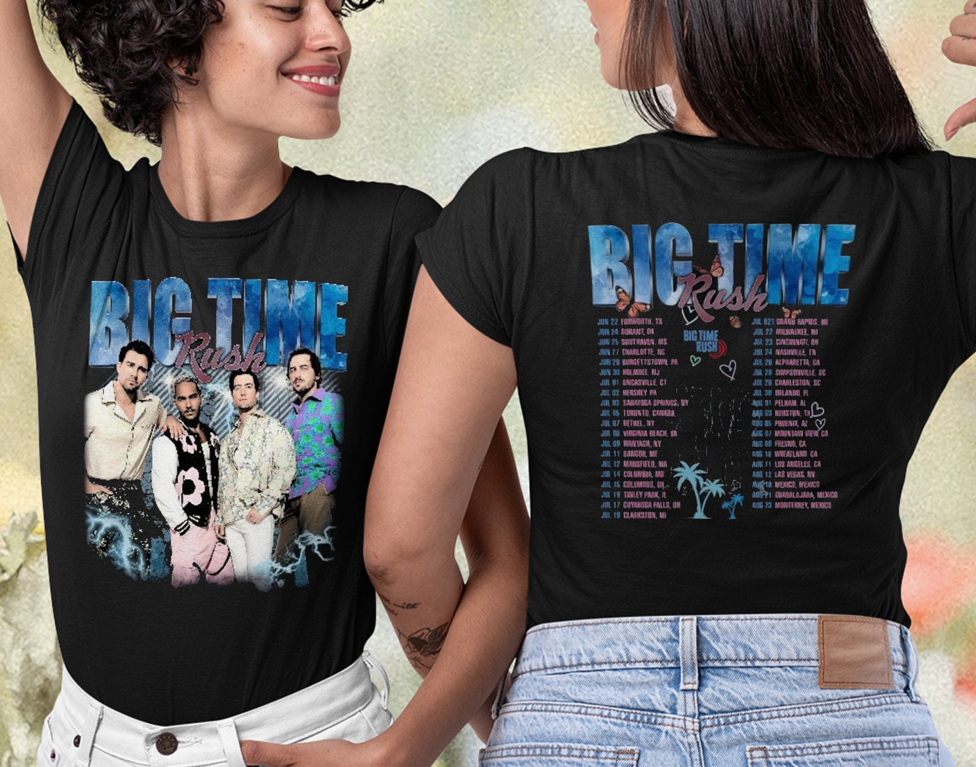 Big Time Rush Can't Get Enough Tour 2023 Shirt, Big Time Rush Shirt