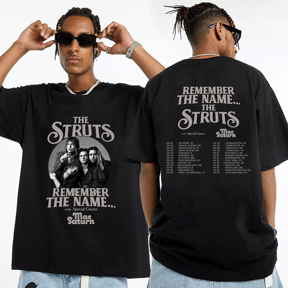 Remember The Name 2023 Tour Shirt, The Struts 2023 Tour Shirt