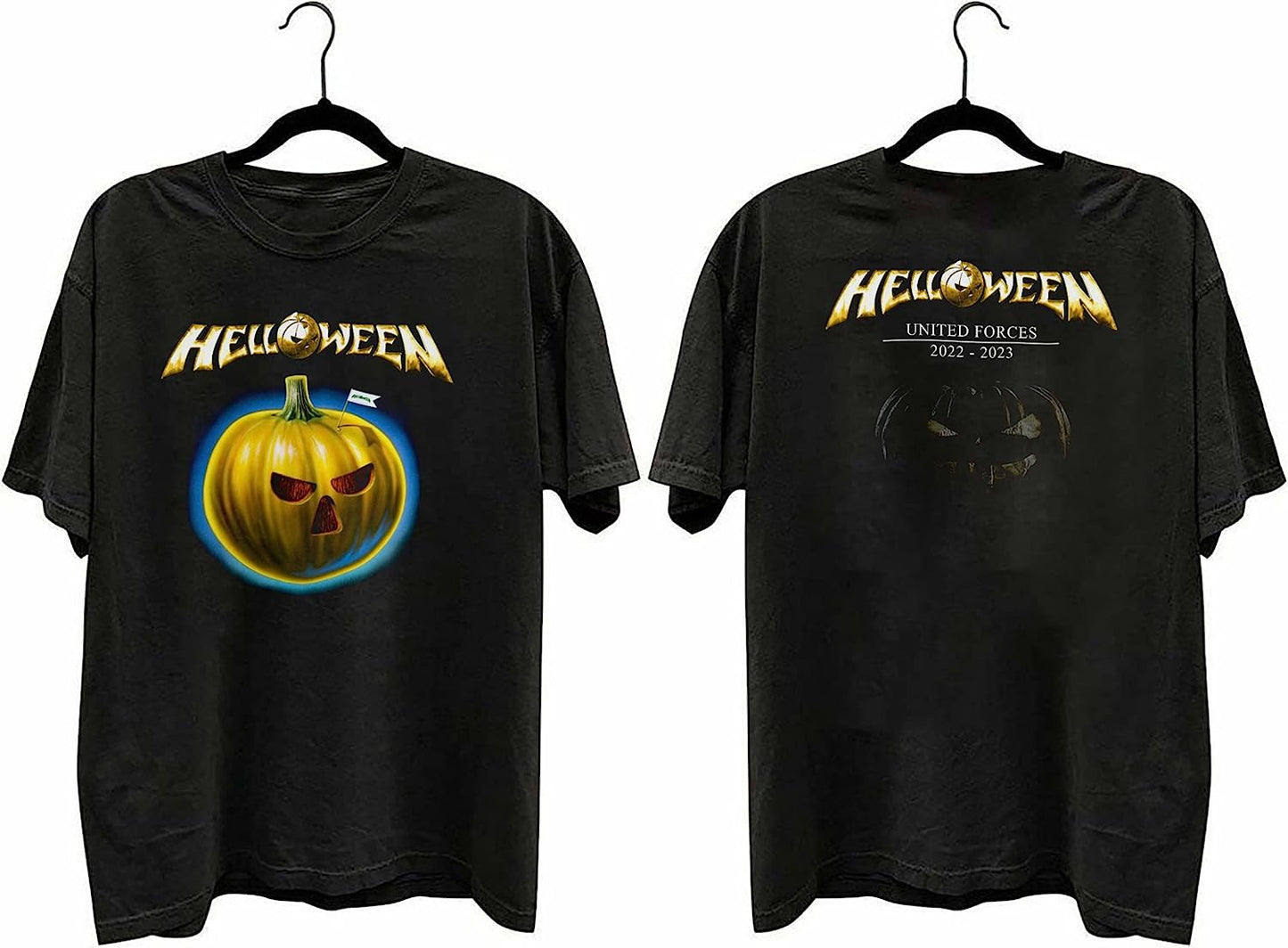 Helloween Band Tour 2023 Double Side Tshirt