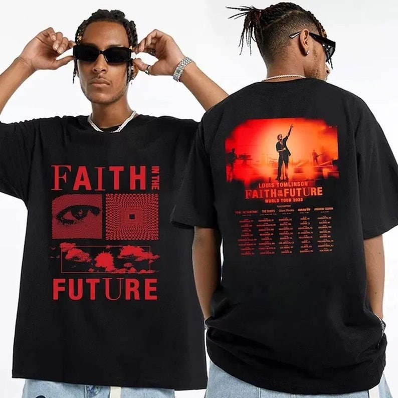 Faith In The Future World Tour 2023 Shirt, North America Tour Shirt, Louis Tomlinson Tour Merch