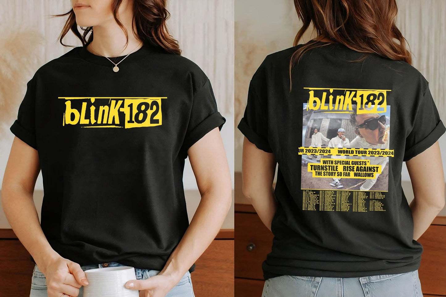 B182 The World Tour 2023-2024 Shirt, Rock and Roll Concert 2023 Shirt