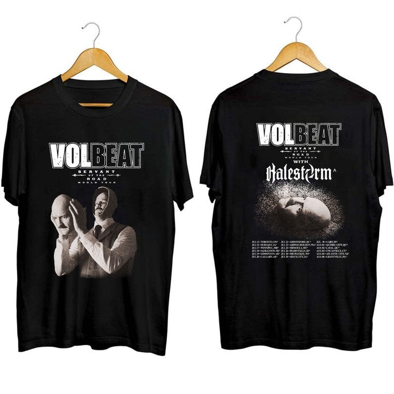 Servant Of The Road World Tour 2023 Shirt, Volbeat 2023 Tour Shirt
